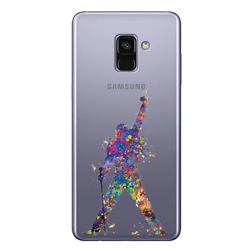 Freddie Mercury Rainha Band Qualidade Роскошный чехол для телефона Samsung A30 A50 A70 A80 A10 2019 A6 2018 A8 A750 A51 A71