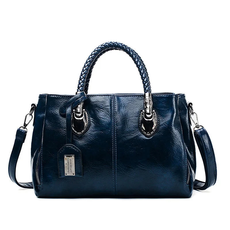 Blue Handbags Women Сумки с ручками сверху для женщин, роскошные сумки, женские сумки, дизайнерские сумки, известный бренд, сумки через плечо, сумки через плечо, Bolsa Feminina - Цвет: Blue Handbags Women