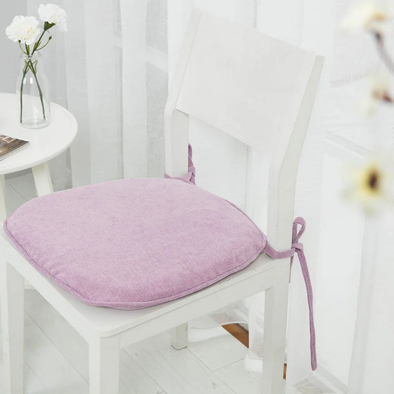 Одноцветная шлифовальная Нескользящая подушка с памятью хлопковая компьютерная