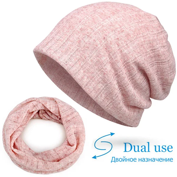 Новые шапочки Skullies весенние и летние тонкие части головы кепки волос с женщин Дышащие Модные корейские модные шапки - Цвет: Pink