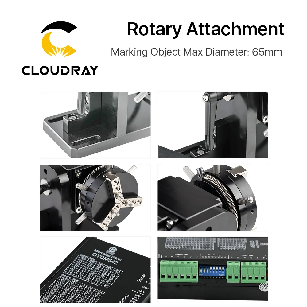Cloudray станок металла крепление с патроны MHX 13 029B объект Макс Dia.65mm для лазерная