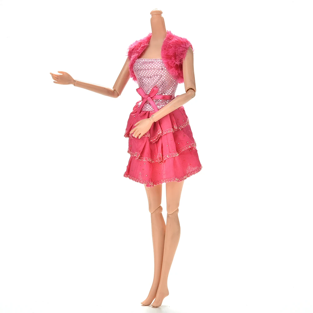 

Handmade Fashion Outfit Daily Casual Wear Summer Doll Princess Clothing Dress Clothes For Babi Doll Accessories Baby Girl Toys