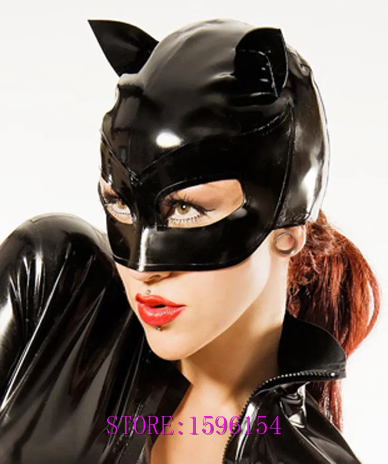 Модная Черная Женская Фетиш маска с капюшоном горячая Распродажа|masks fashion|mask maskmask