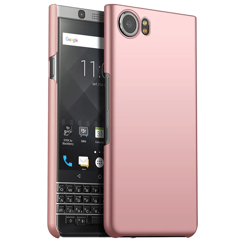 QZPC чехол Роскошный тонкий твердый пластиковый чехол для телефона для Blackberry KEYone Key2 чехол Защитный черный матовый дропшиппинг - Цвет: Golden 1