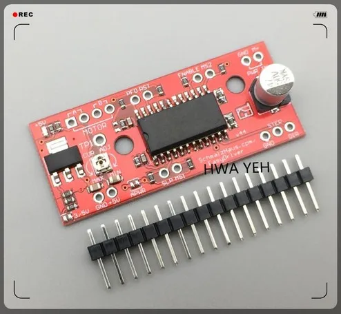 5 шт. A3967 шаговый двигатель EasyDriver Драйвер двигателя V44 для arduino макетная плата 3D