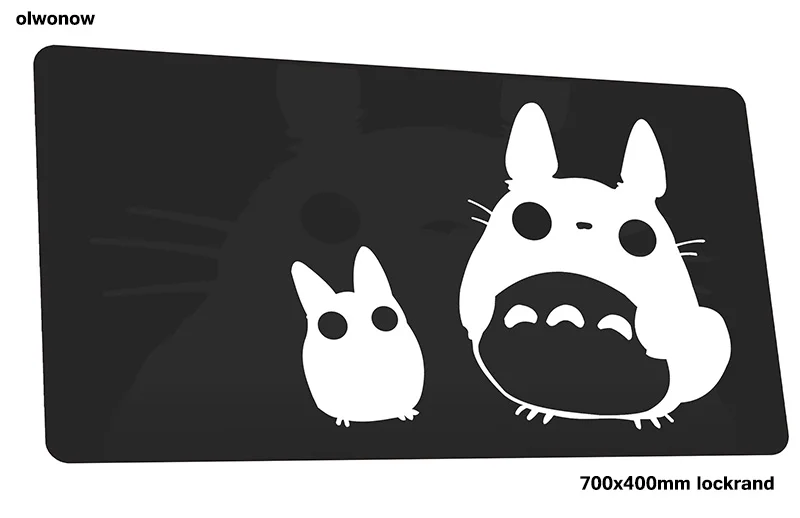 Коврик для мыши Totoro геймер с обработанным краем 700x400x2 мм коврик для мыши notbook игровой коврик для мыши большой высококлассный коврик для мыши стол для компьютера padmouse