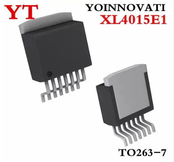 

5pcs/lot XL4015E1 XL4015 4015 Step-down dc power converter chip TO-263 Best quality