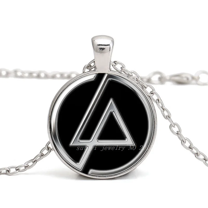 От 1 шт., модная подвеска с логотипом Linkin Park, Ювелирное стекло Linkin Park, купольная подвеска, аксессуары для женской одежды