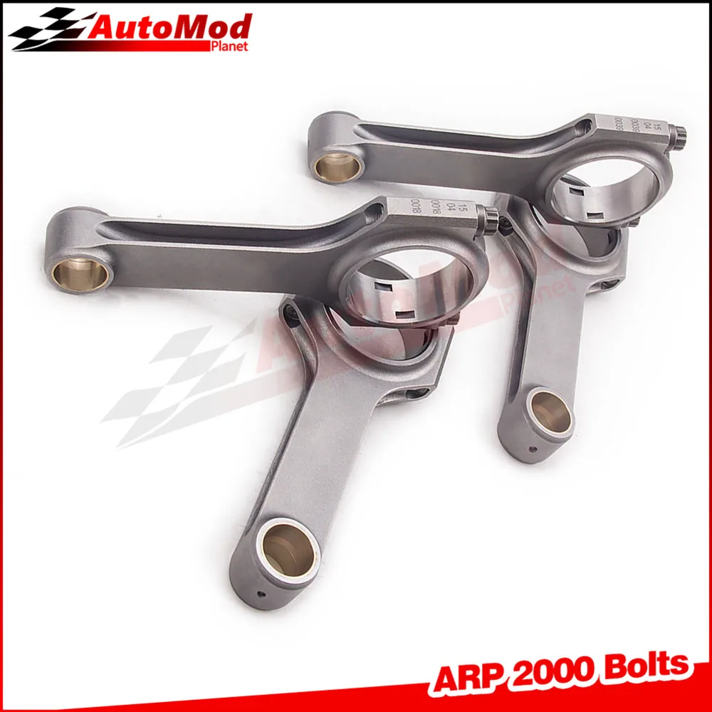 H beam шатун для Isuzu Amigo Родео trooper 4ZE1 Конрод 150 мм ARP2000 стержни из натуральной 3/8 &quotARP