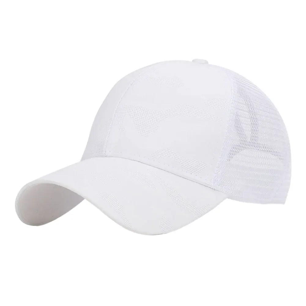 Для женщин хип хоп Snapback Ponytail модные сетчатые летние легкие для отдыха