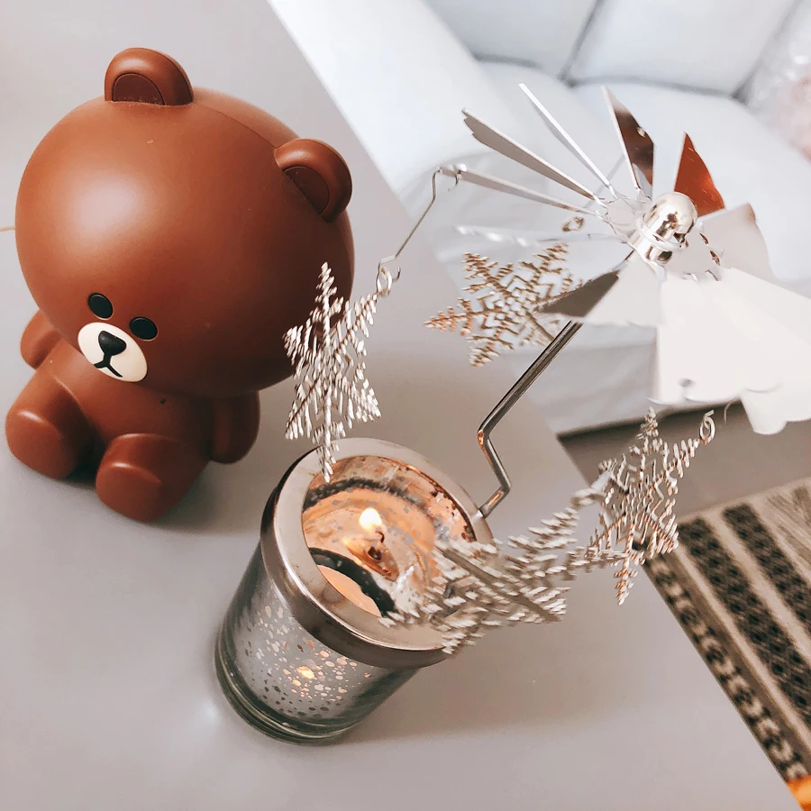 Подсвечники Tealight держатель для свечей вращающиеся свадебные центральный