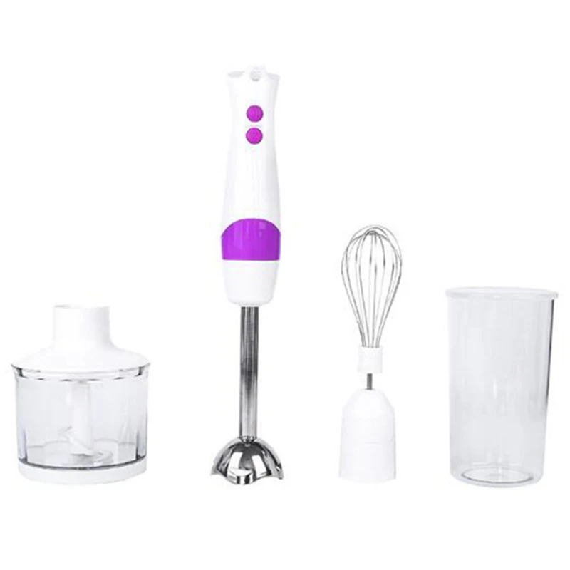 Electric Mixer 4 In 1 Portable Multi-Function Immersion Eu Plug Mini Juicer Milkshake Meat Grinder Mixing | Бытовая техника