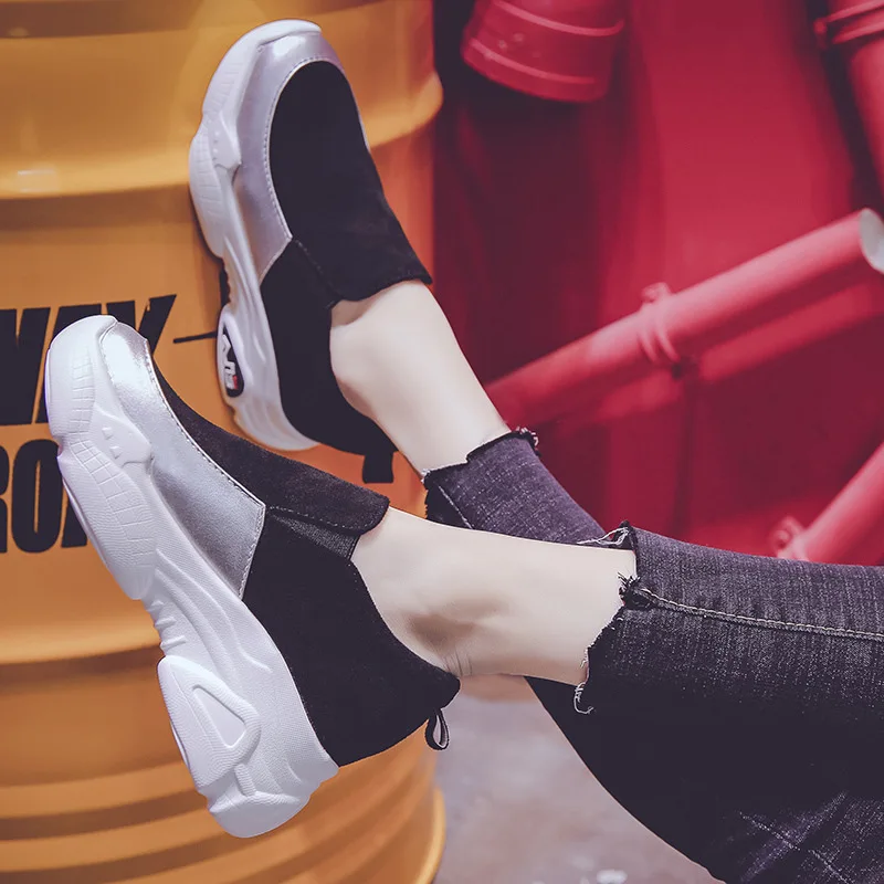 Женские кроссовки новинка 2019 года Корейская версия обуви для езды на велосипеде