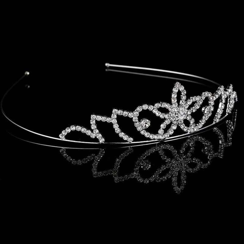 TDQUEEN свадебная прическа интимные Аксессуары Посеребренная блестящая горный