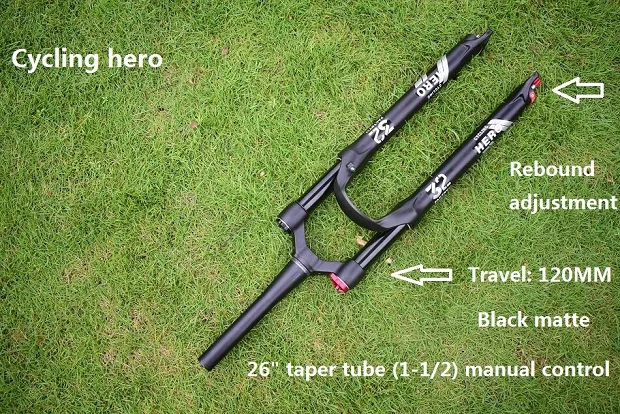 Ход 120 мм 32 новая вилка для горного велосипеда MTB амортизационная Велосипедная вилка с воздушным эффектом 26 27,5 29 производительность более SR SUNTOUR EPIXON - Цвет: 26  inch