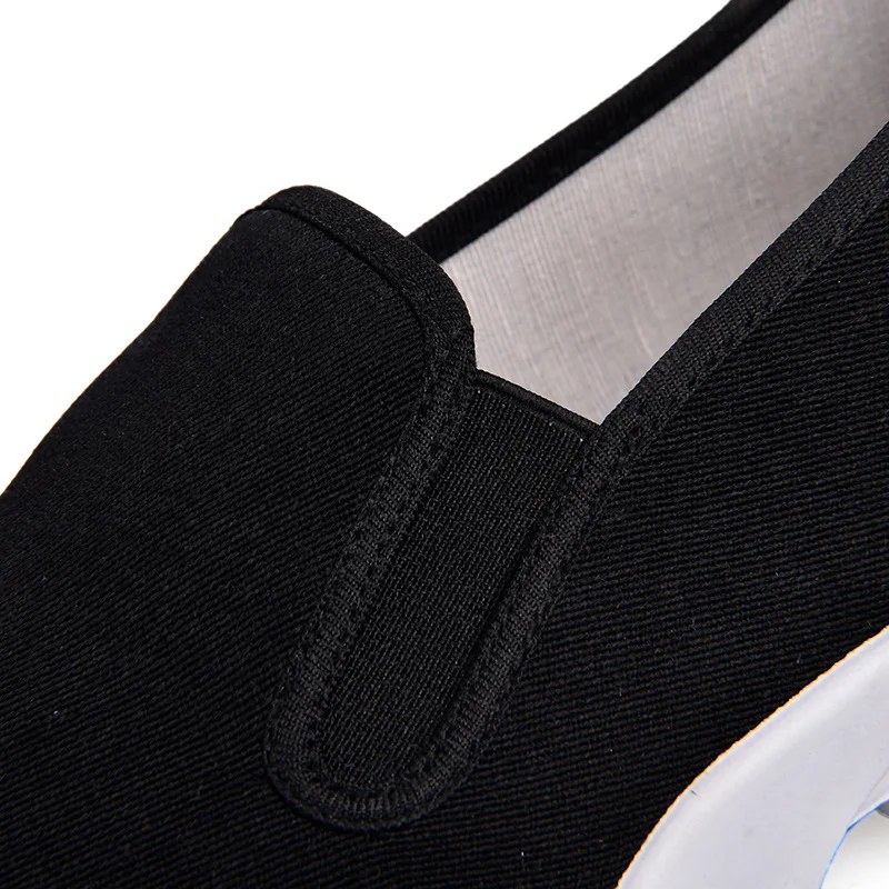 Мужские тканевые Нескользящие кроссовки Koovan однотонные износостойкие на