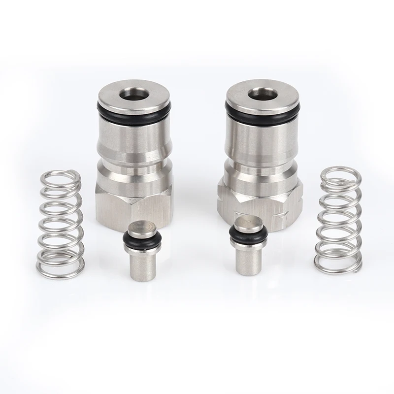 1 pair ball lock Новое обновление 304 Тип Корнелиуса бочонок шариковый замок& Poppet внутренняя резьба газ+ жидкость 19/3"-18 Высокое качество - Цвет: 1 pair ball lock