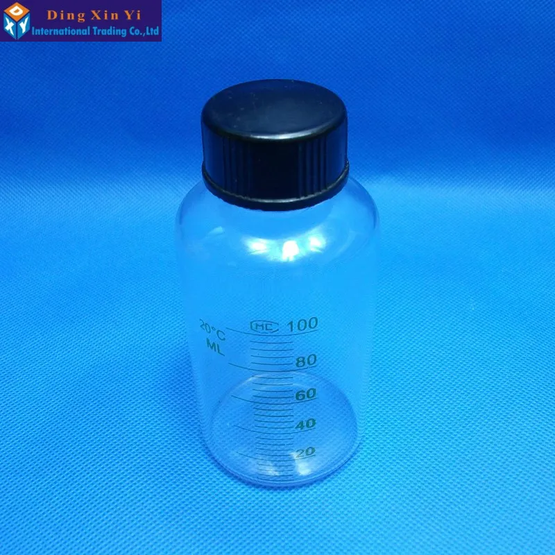 100ML1 0 шт./лот стеклянные флаконы градиентные для образцов сывороточная бутылка