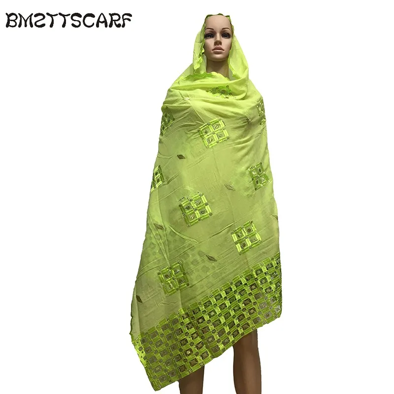 Новинка 2018 года африканская Женская шаль вышитые для женщин платок с камни
