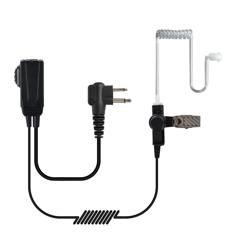 2017 HYS Двухканальные рации 2Pin гарнитура для мото двухстороннее Радио наушник