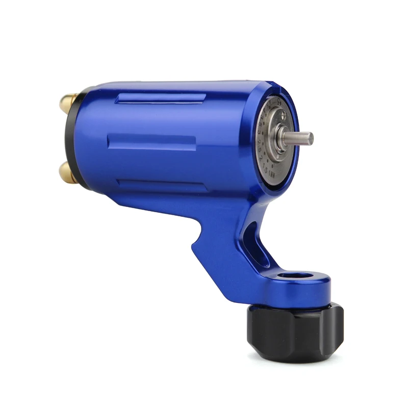 Blue OCOOCOO Elfin A800 прямой привод двигателя Ротари татуировки Machine Gun второго поколения Мабучи двигателя татуаж оборудование - Цвет: Blue