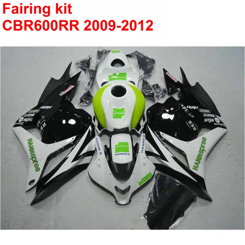 Литье под давлением популярный комплект обтекателей для HONDA cbr600rr 2009 2010 2011 CBR 2012 RR 09