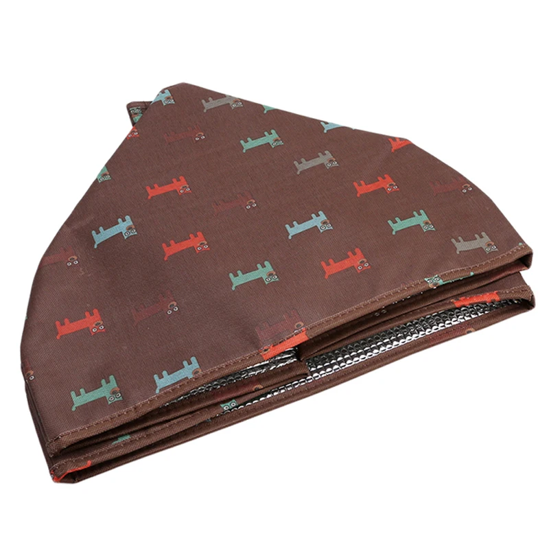 Пищевая крышка сохраняющая тепло Овощная Складная из алюминиевой фольги посуда