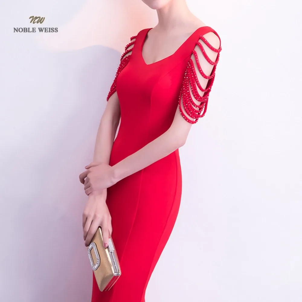 Элегантное Длинное платье русалки вечернее простой сатин молния сзади