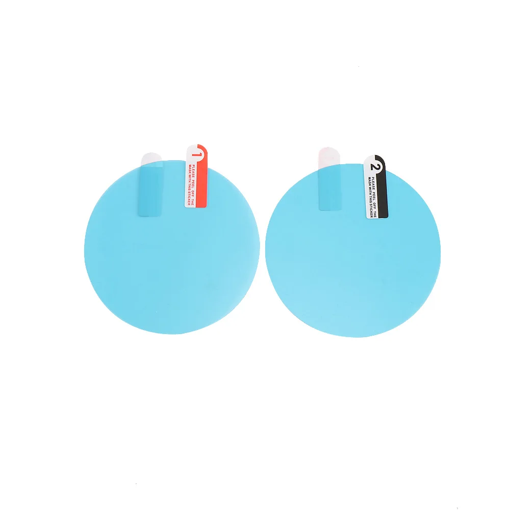 2 предмета автомобиля Зеркало заднего вида с защитой от дождя пленка Стикеры окна