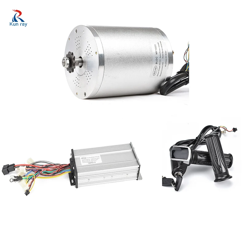 48V 2000W Motor Wheel Electrical Motorcycle Conversion Kit Bicycle Engine Brushless Controller Set Motor Bike Accessories Parts