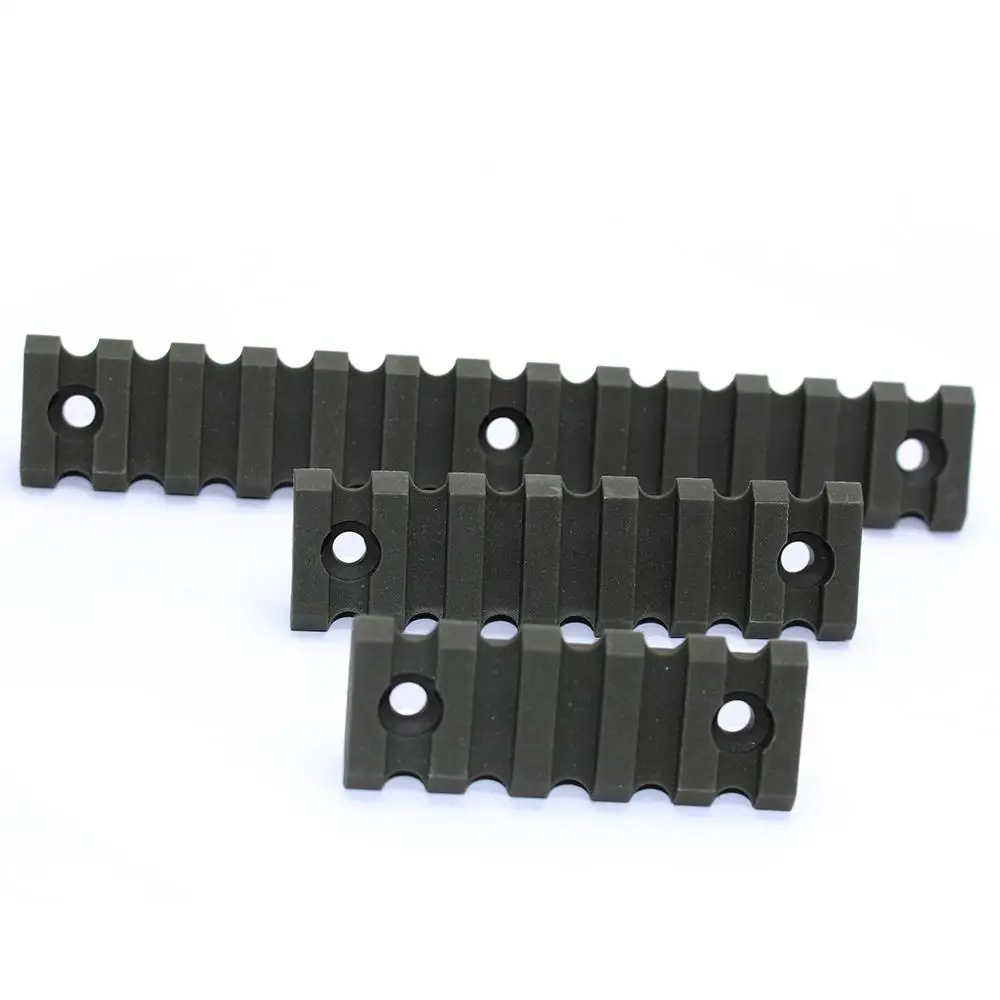 5 7 13 слот Keymod Rail Handguard Picatinny Weaver Mount ABS пластиковая секция с винтами|Аксессуары для