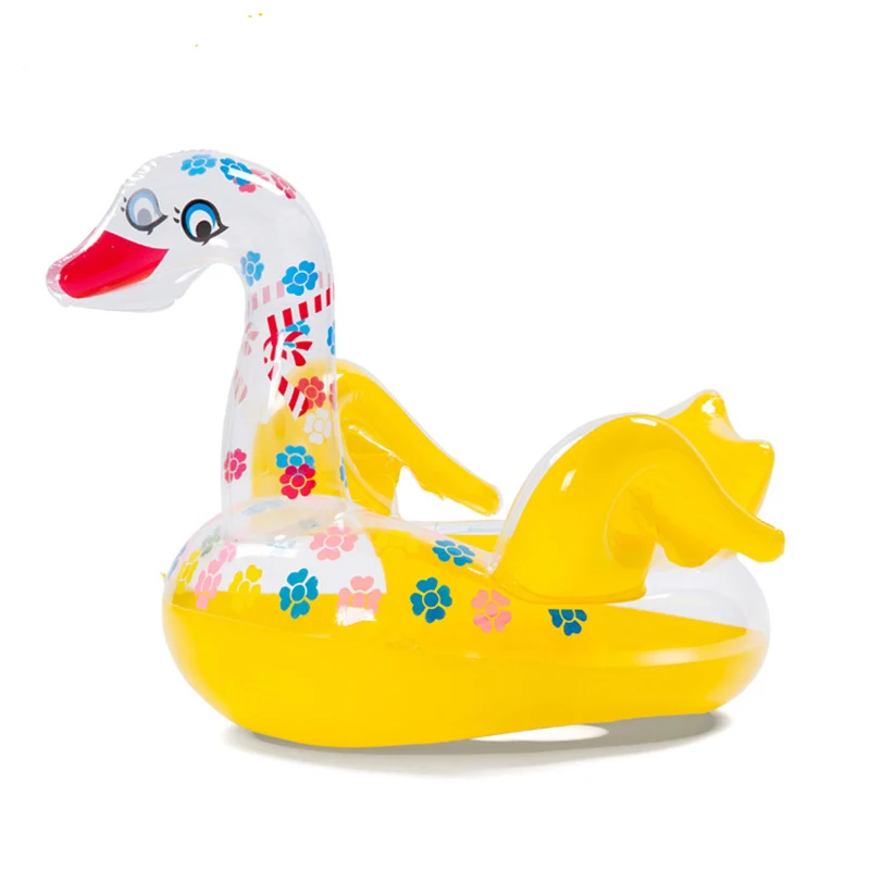 2016 пвх надувной детский лодка плавать на лодке лебедь поплавать детские игрушки
