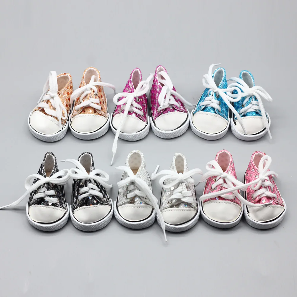 7 см мини-кукла Sneackers для 43 см Reborn Новая Детская кукла спортивная обувь для 18 дюймов Кукла 7 см игрушки сапоги куклы аксессуары