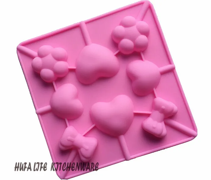 SGS FDA2pcs Лидер продаж DIY силиконовые формы желе  Мыло шоколад плесень выпечки торт