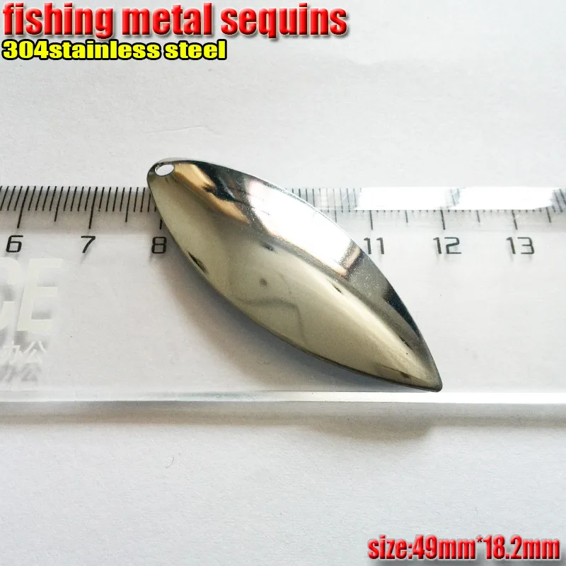 Новинка 2017 рыболовные металлические блёстки приманки в виде листьев ивы или