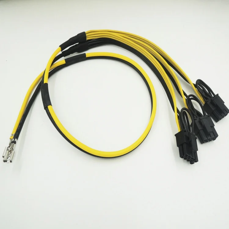 ATX кабель питания сервера 3 * PCI E 8(6 + 2) PC видеокарта шнур 12AWG 50 см 18AWG 20 Серия