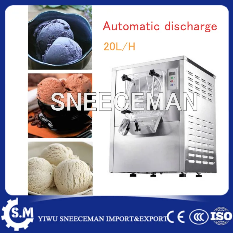 20л/ч настольная машина для производства твердого мороженого карпиджини
