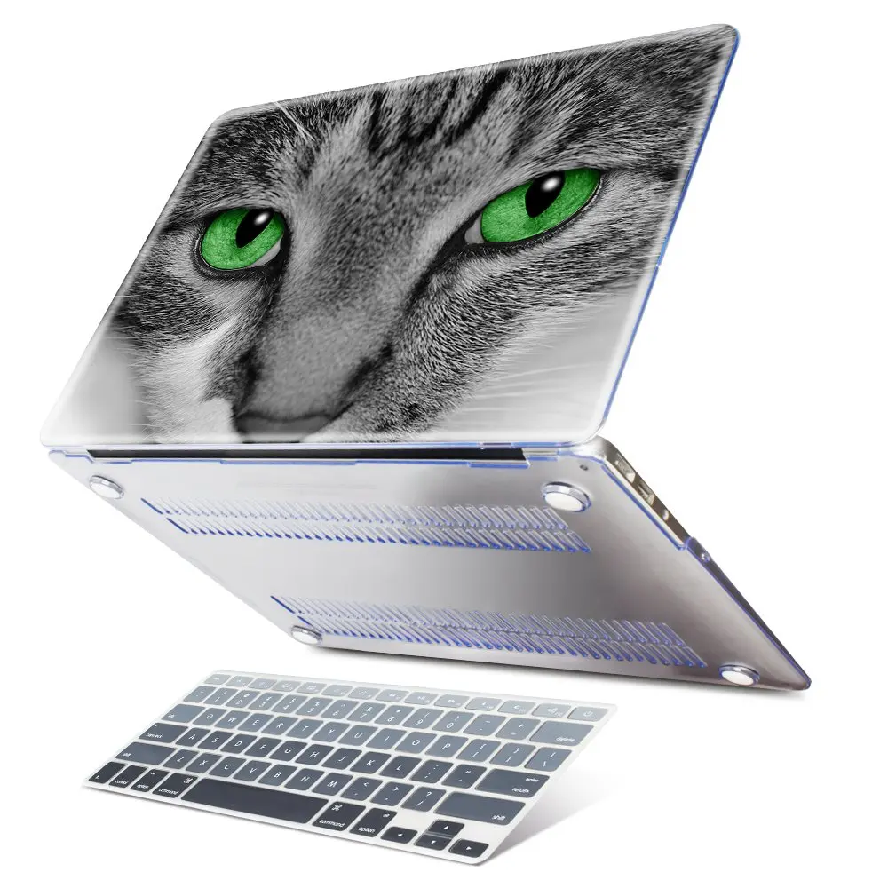 M557 Животное Лошадь Пингвин полярный медведь чехол для Macbook Pro 13 15 retina Touch Bar чехол с принтом для Macbook Air 11 12 13 - Цвет: M557