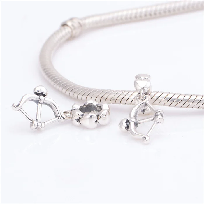 Новое поступление серебро 925 пробы Купидон стрела для того чтобы подходить Pandora