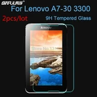 2 шт. Премиум 9H Anti-Shatter Премиум закаленное стекло пленка для Lenovo A7-30 A3300 7-дюймовый планшетный экран протектор