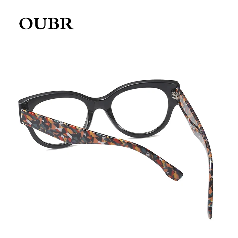OUBR Модные женские очки с ободковой оправой рамки брендовые дизайнерские
