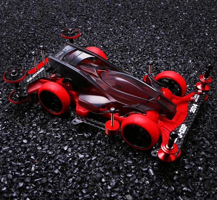 1/32 весы tiiya Mini 4WD гоночный автомобиль модель 95286 модифицированный Комплект