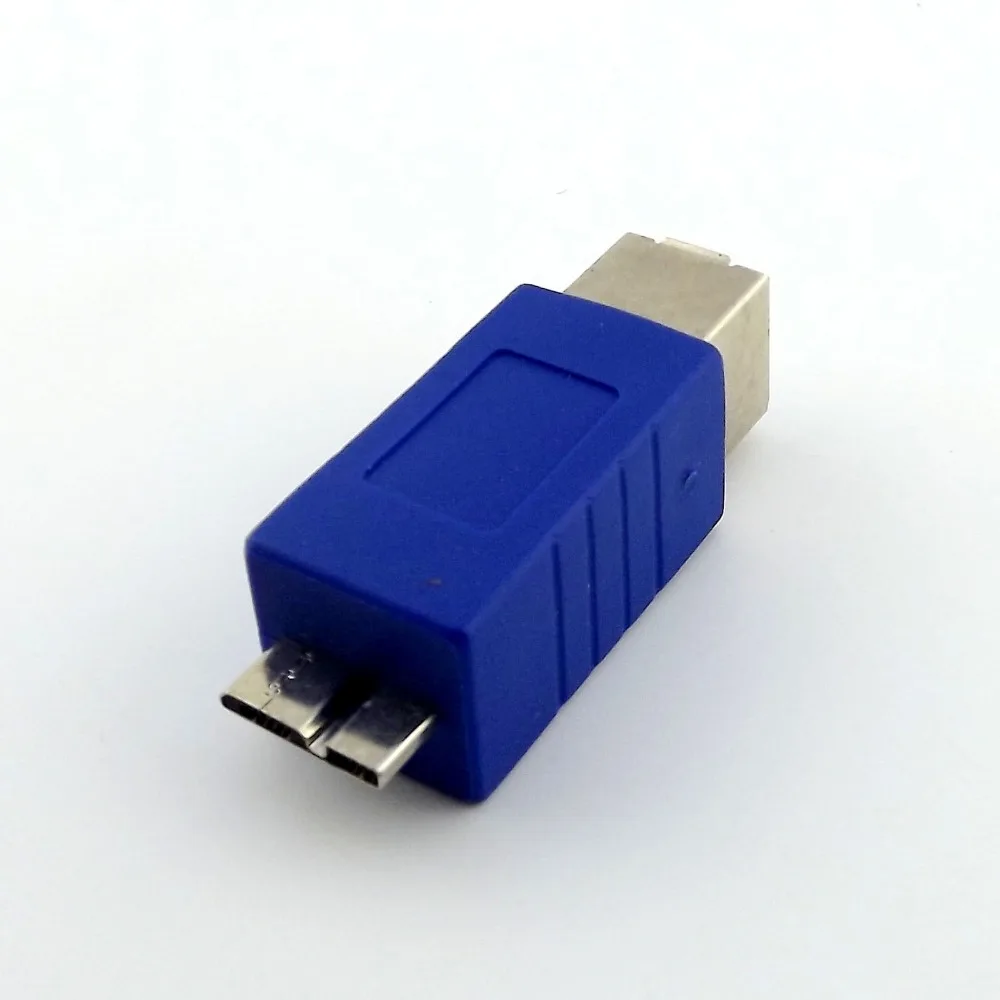 1 шт. USB 3 0 B гнездовой к Micro Штекерный переходник разъем высокая скорость|usb 3.0|usb 3.0