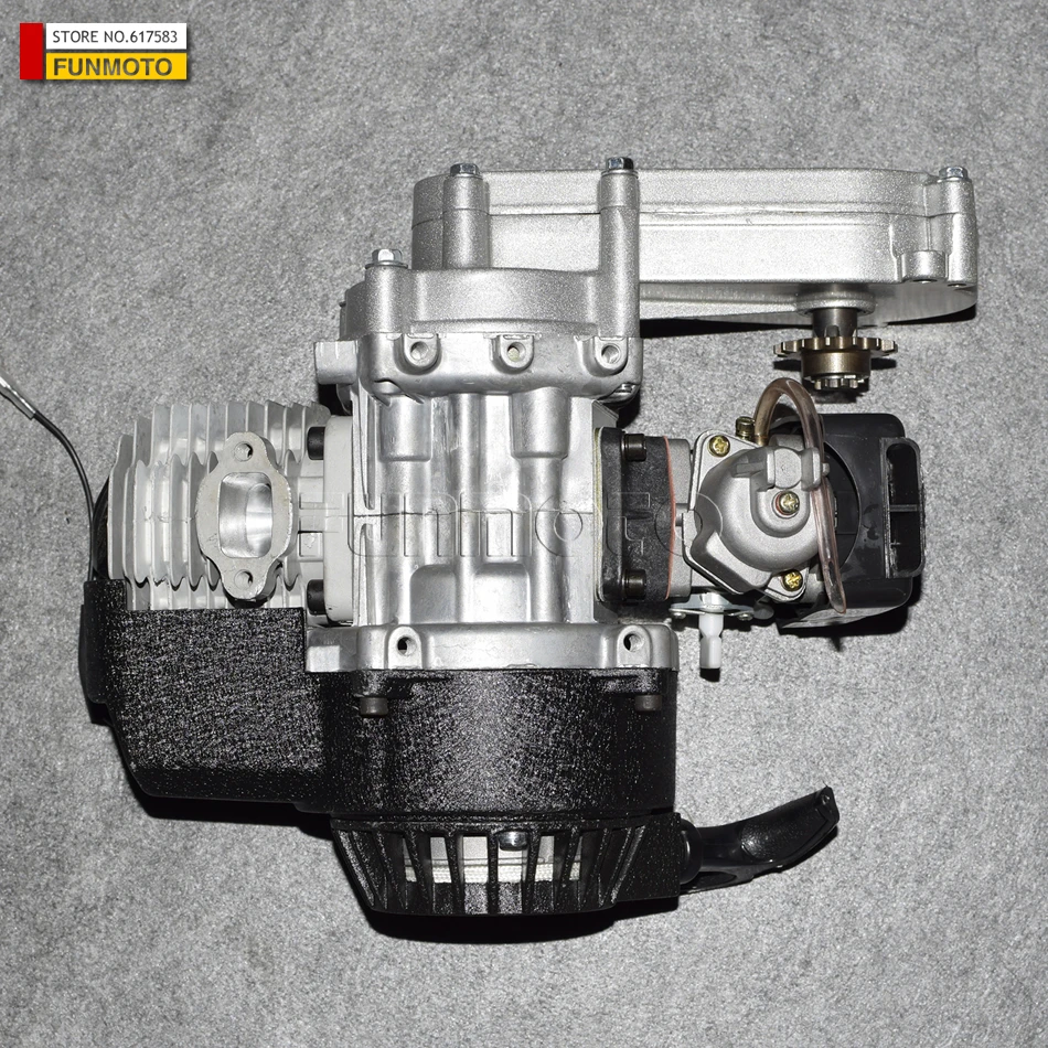 Двигатель 49 куб. См с коробкой передач/Воздушный очиститель и карбюратор для