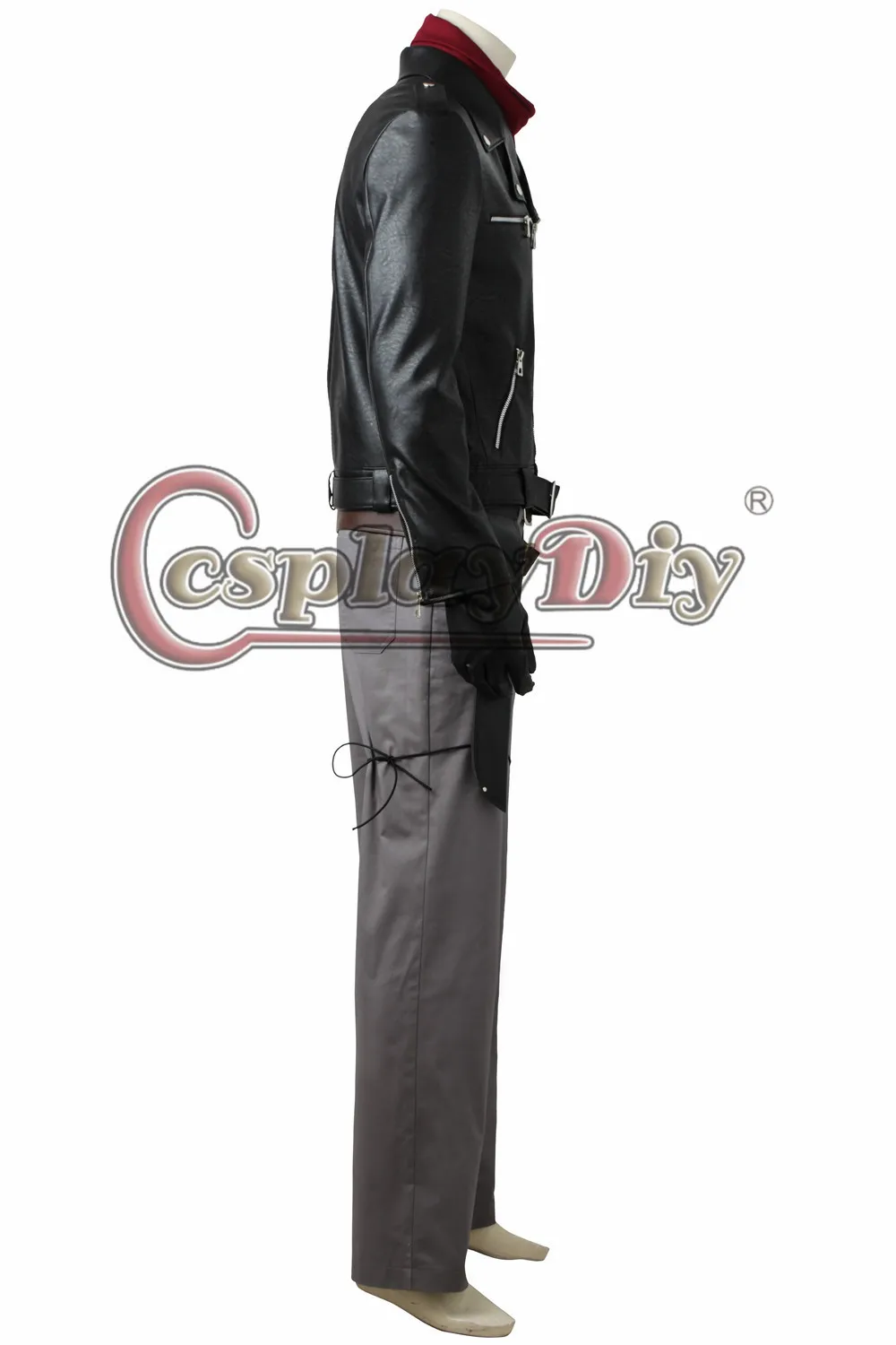 Ходячие мертвецы 8 сезона никерик Рик Граймс косплей мужской черный пиджак