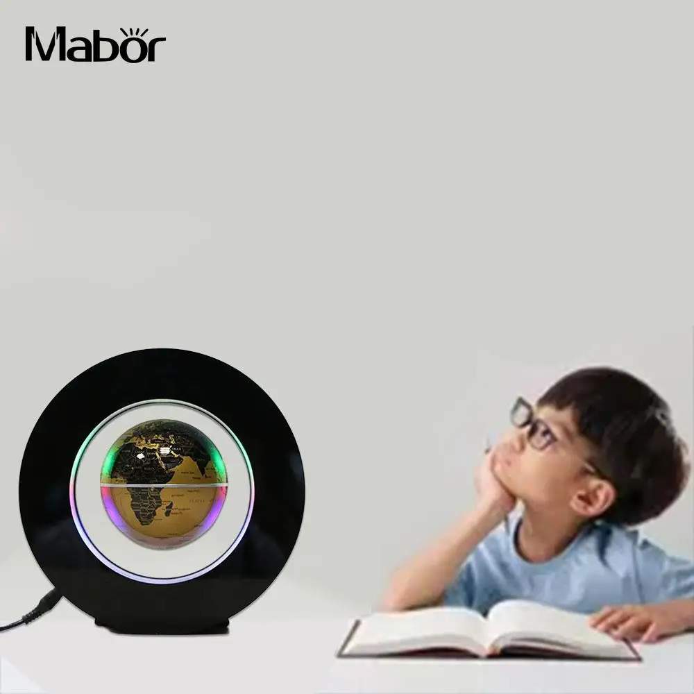 Новинка Светодиодный Плавающий глобус Магнитный левитационный свет AU штекер