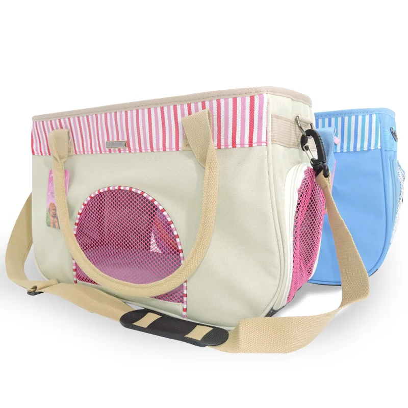

Pet Dog Fashion Breathable Handbag Outdoor Travel Carries Foldable Single Shoulder Bags For Small Cats Dogs PB748