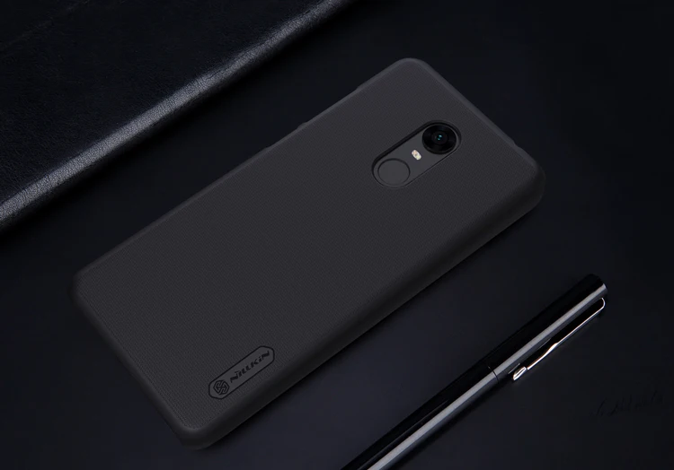 Для Xiaomi Redmi 5 Plus чехол NILLKIN Супер Матовый Защитный матовый ПК Жесткий Чехол для Xiaomi Redmi 5 чехол с защитой экрана