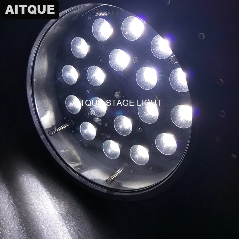 8 Лот открытый концертный проектор led par 18x18 Вт rgbwa uv ip65 zoom 6 в 1 сценический свет
