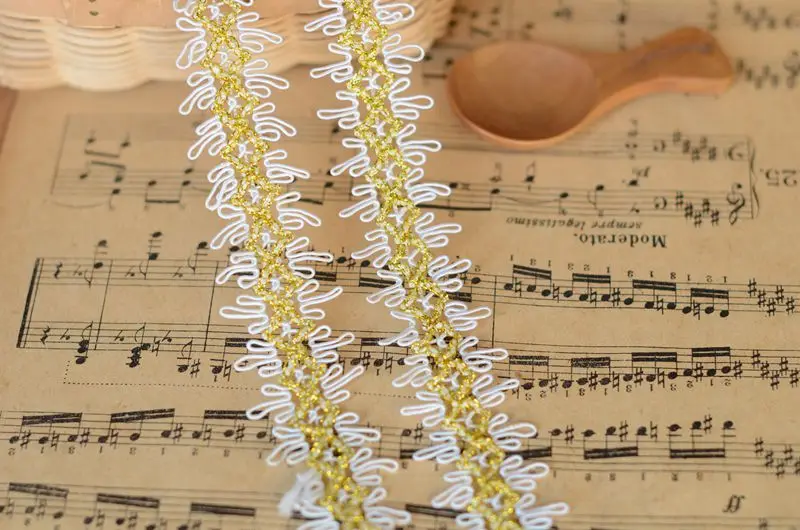 2018 аксессуары бежевое кружевное вышитое Золотое кружево Автомобильная кость